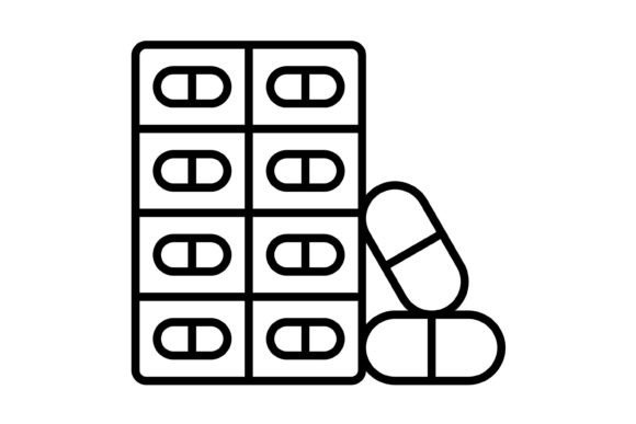 Capsules Outline Icon: A Modern Toolkit for Digital Design