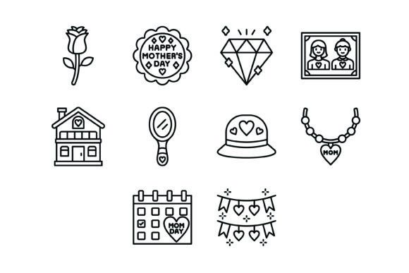 Elevate Your Mother's Day Projects with This Icon Bundle