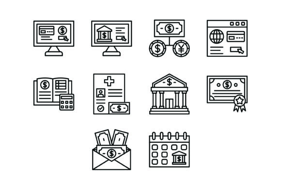 Essential Banking & Finance Icons for Modern Design