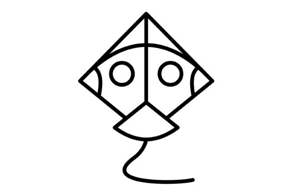 Kite Outline Icon: A Fresh Take on a Timeless Symbol