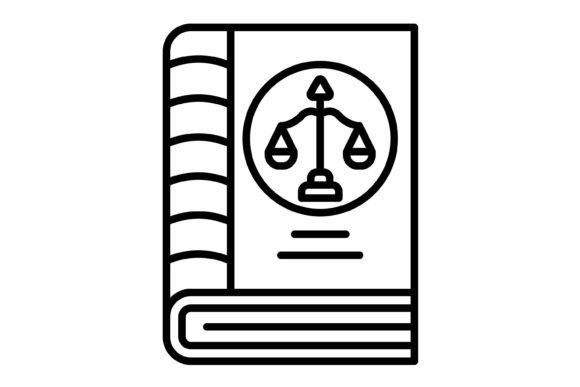 Law Book Outline Icon: A Designer's Guide to This Legal Symbol