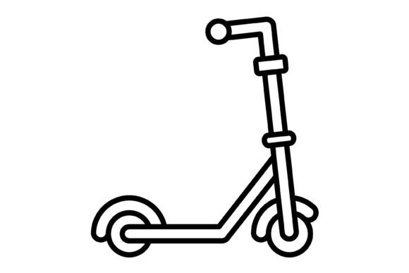 Mastering the Kick Scooter Outline Icon for Modern Design
