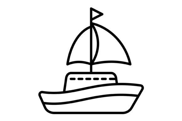 Sailboat Outline Icon: A Designer's Guide to Versatile Vector Graphics