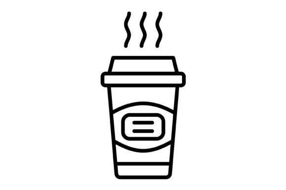 The Hot Drink Outline Icon: Your Go-To for Cozy Visuals