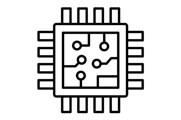 Understanding the Cpu Outline Icon for Modern Design