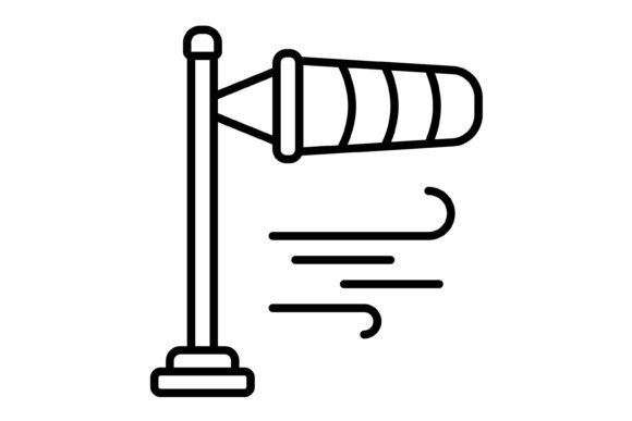 Wind Direction Outline Icon: A Designer's Guide to a Versatile Asset