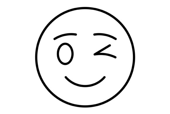 Wink Emoji Outline Icon: A Designer's Guide to Playful Communication