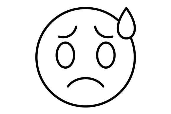 Worried Emoji Outline Icon: A Guide to Visual Communication