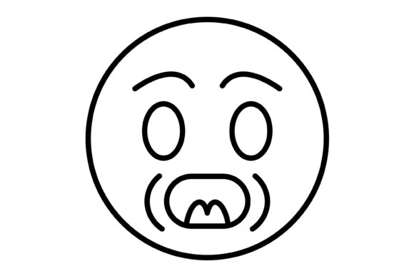 Yelling Emoji Outline Icon: Amplify Your Digital Voice